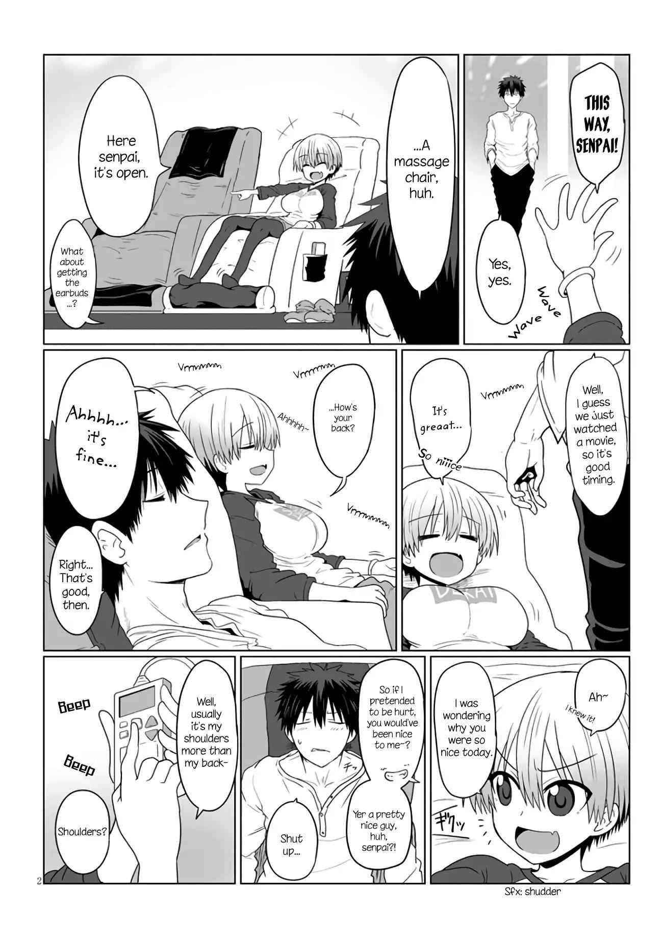 Uzaki-Chan Wa Asobitai! Chapter 3.1 page 2