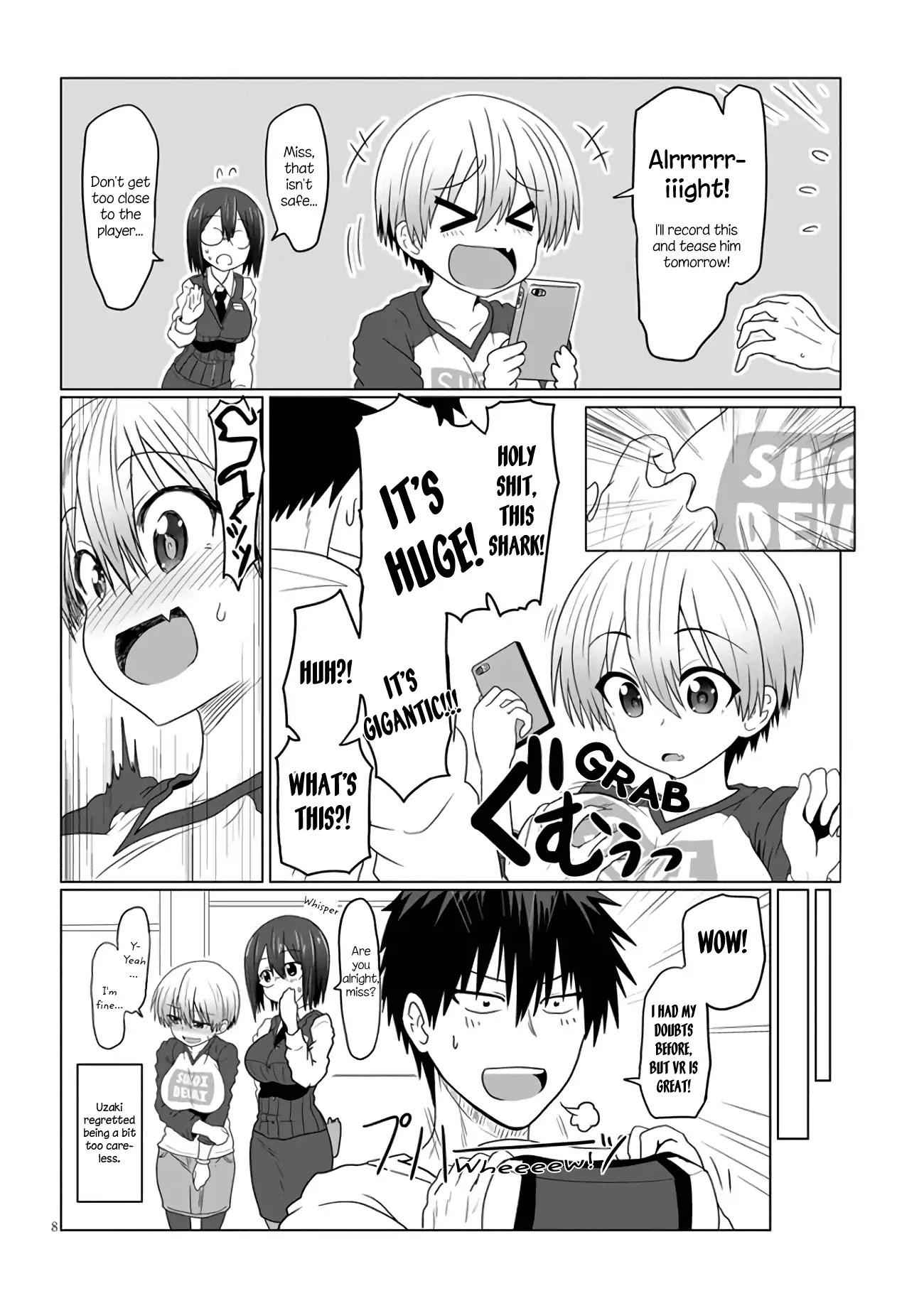 Uzaki-Chan Wa Asobitai! Chapter 3.2 page 4