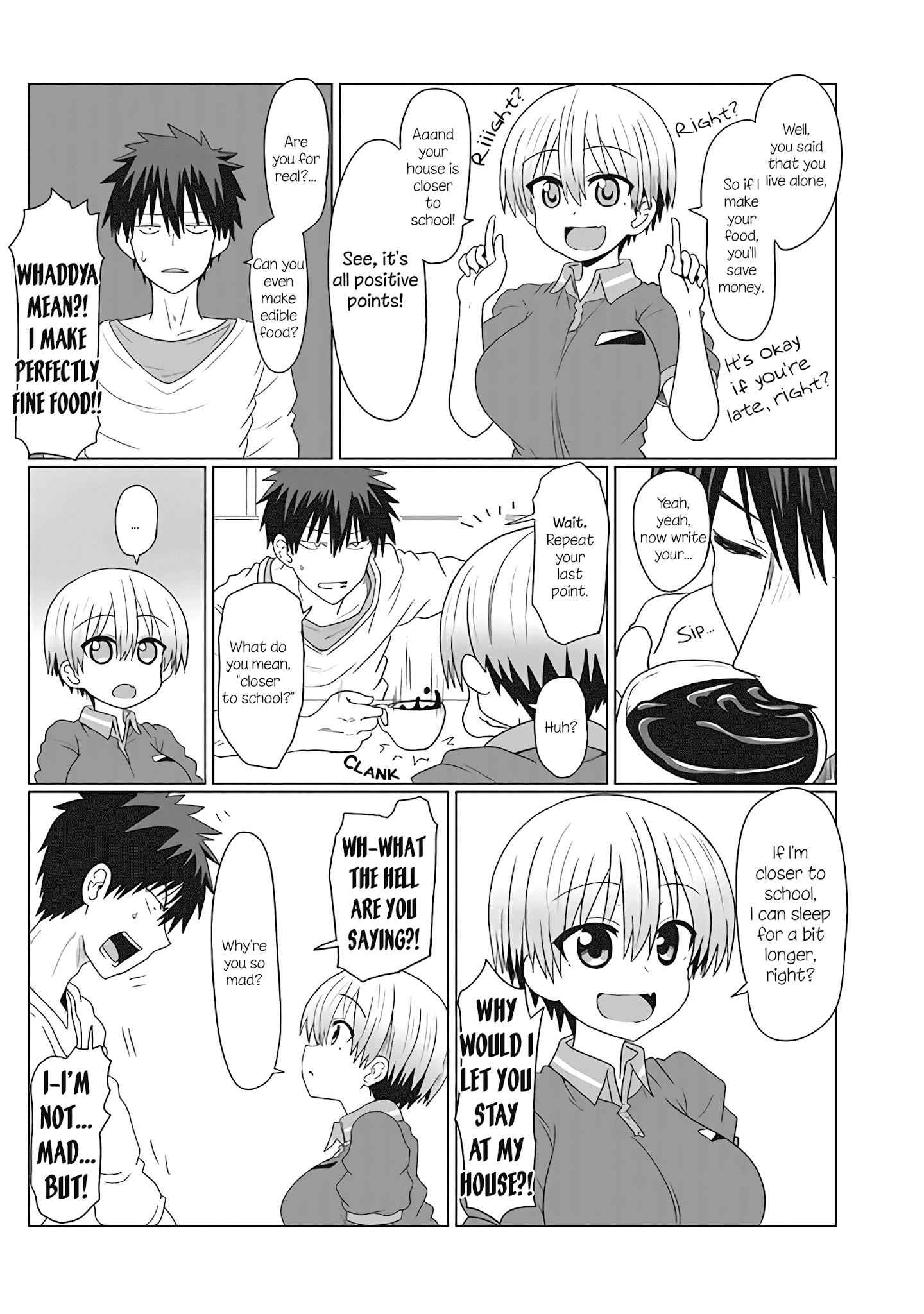 Uzaki-Chan Wa Asobitai! Chapter 5.2 page 3
