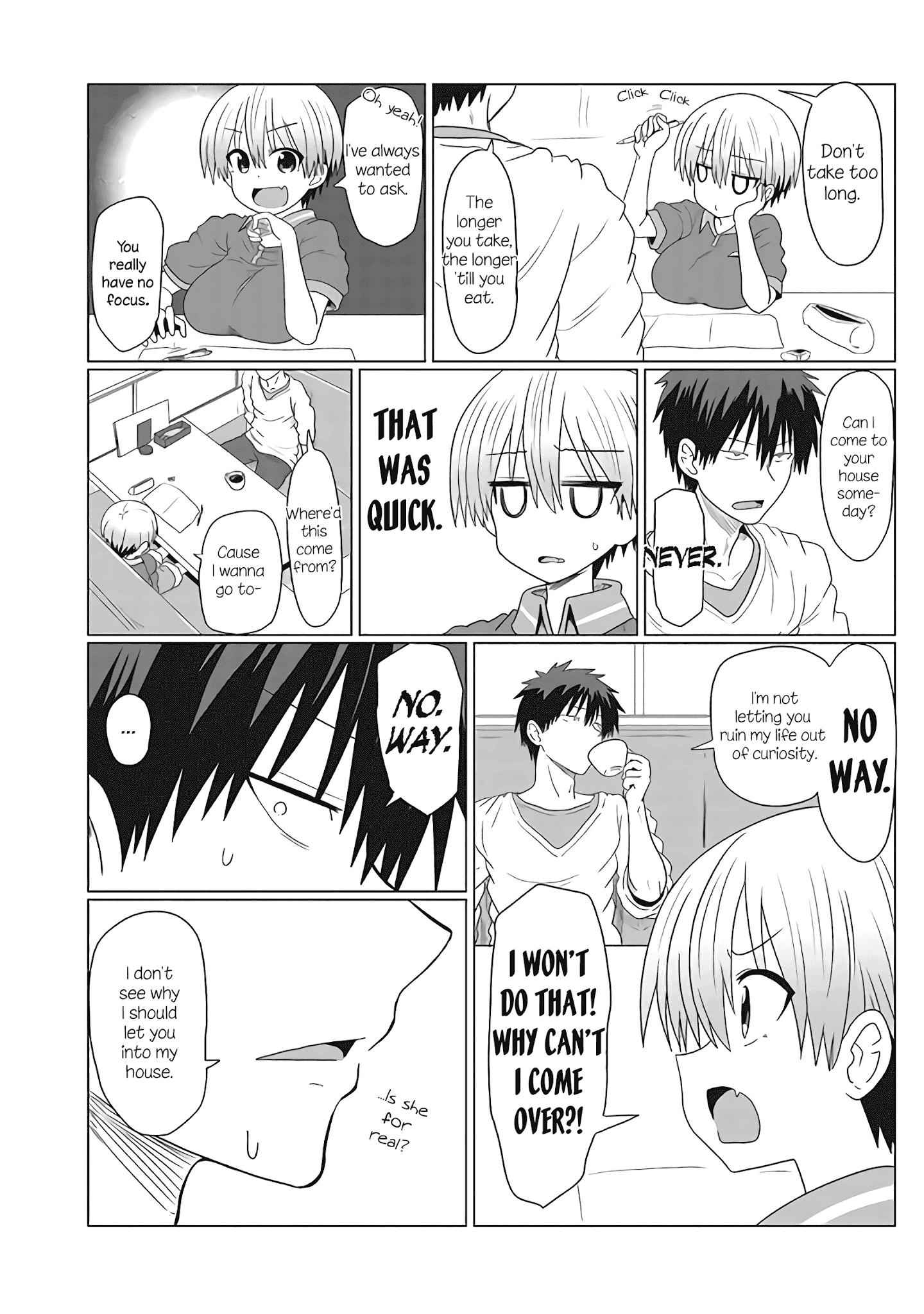 Uzaki-Chan Wa Asobitai! Chapter 5.2 page 2