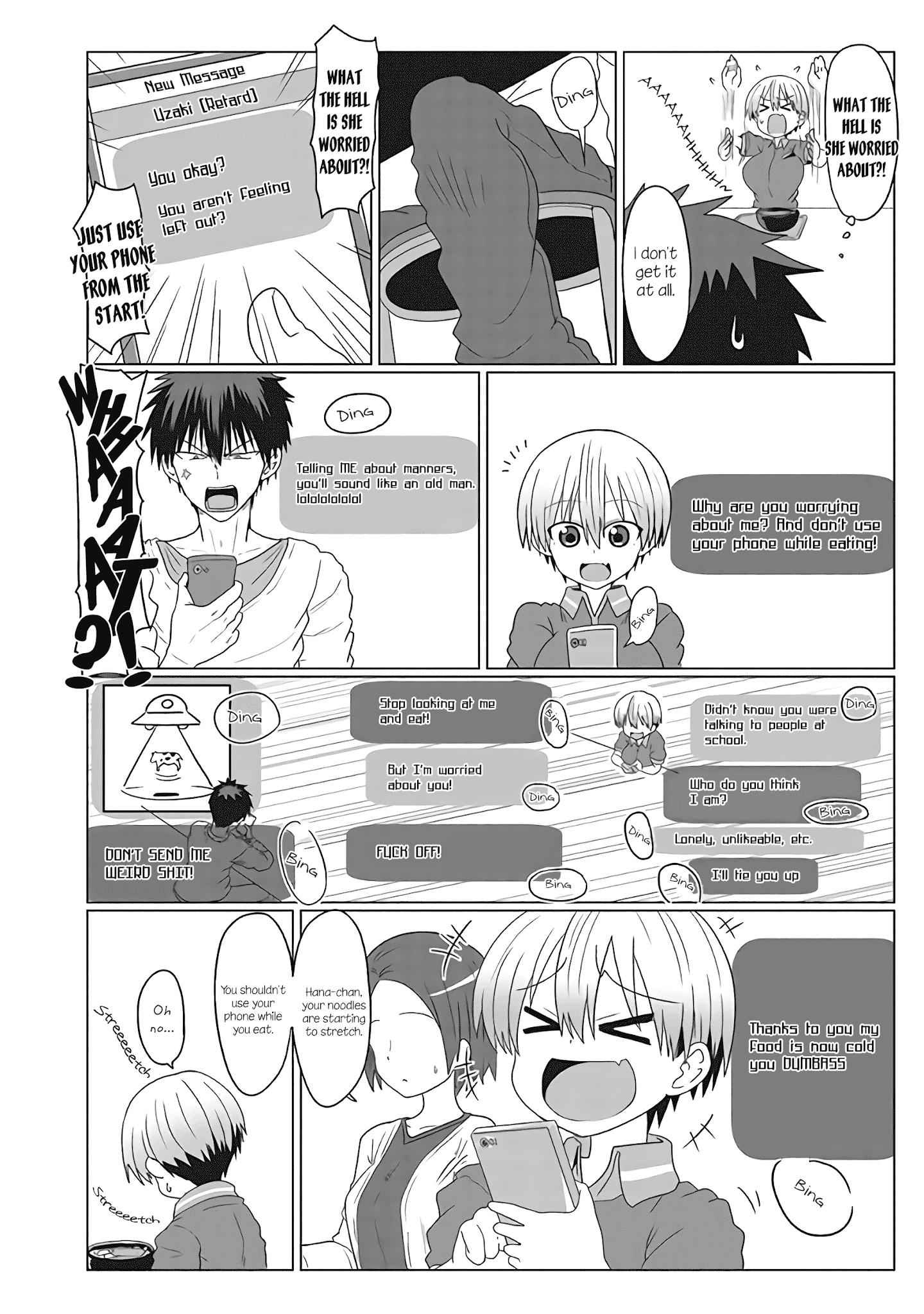 Uzaki-Chan Wa Asobitai! Chapter 5.1 page 4