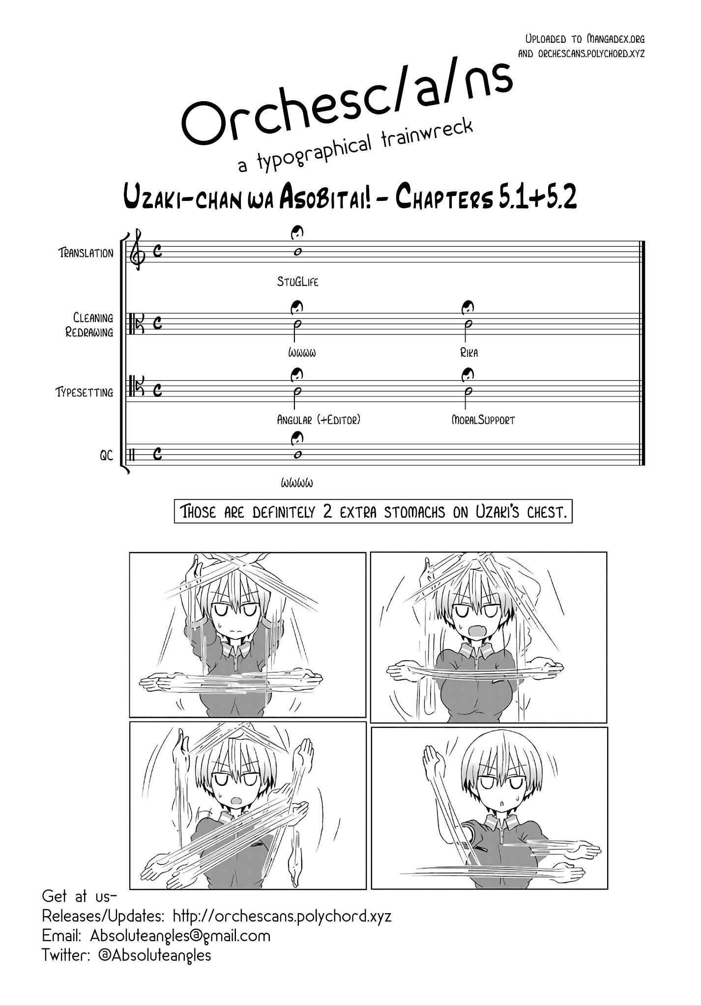 Uzaki-Chan Wa Asobitai! Chapter 5.2 page 5