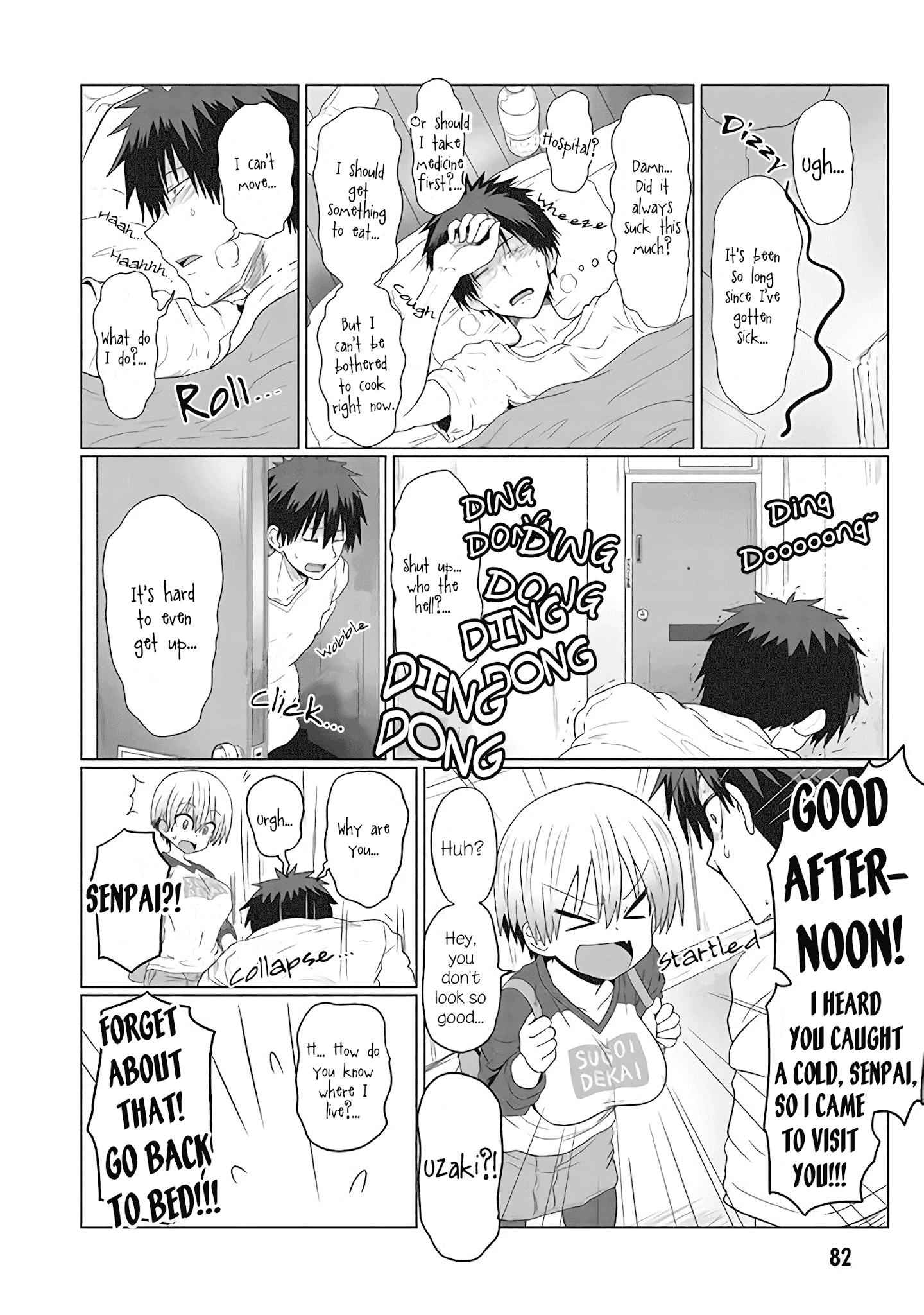 Uzaki-Chan Wa Asobitai! Chapter 8 page 2