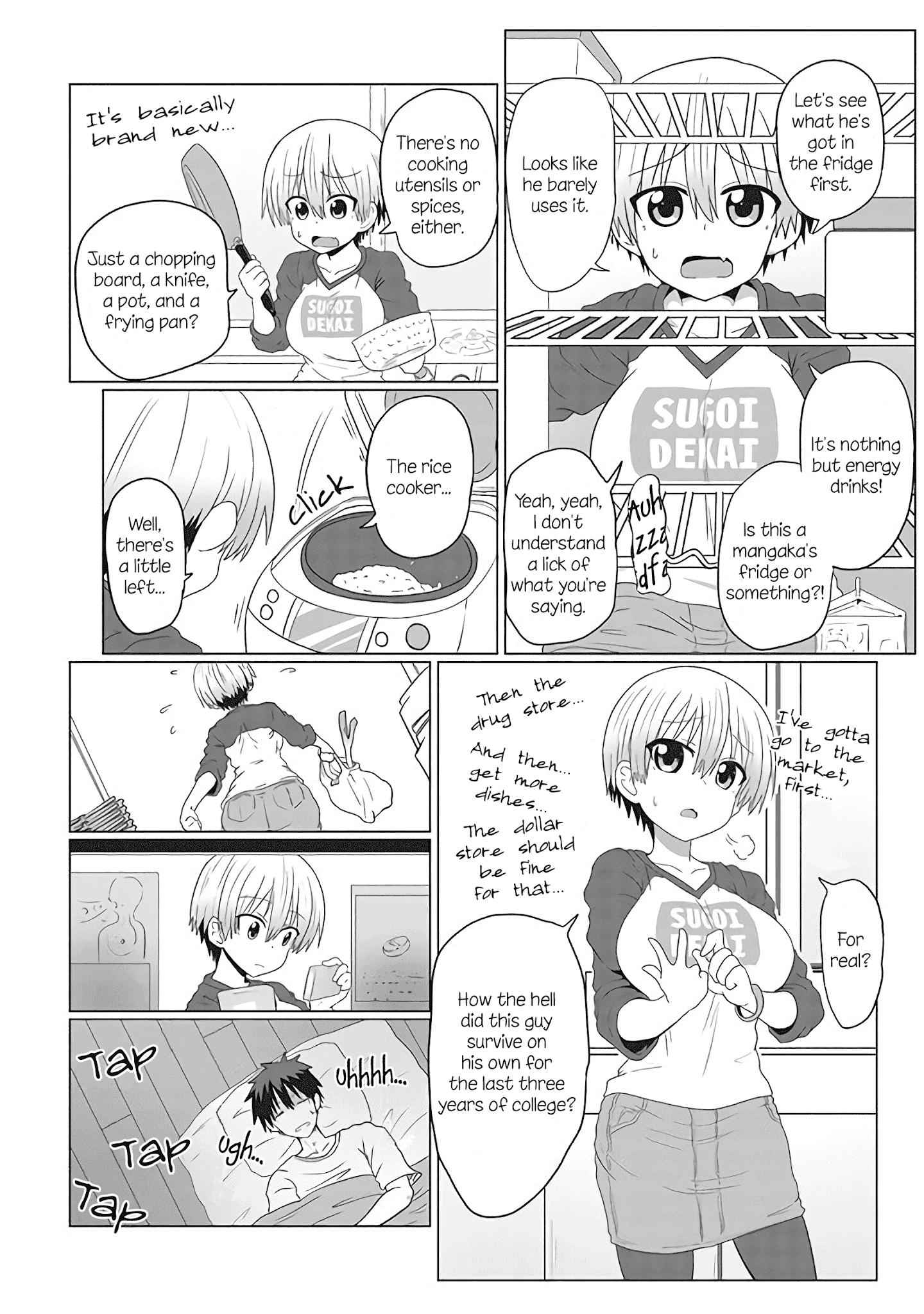 Uzaki-Chan Wa Asobitai! Chapter 8 page 4