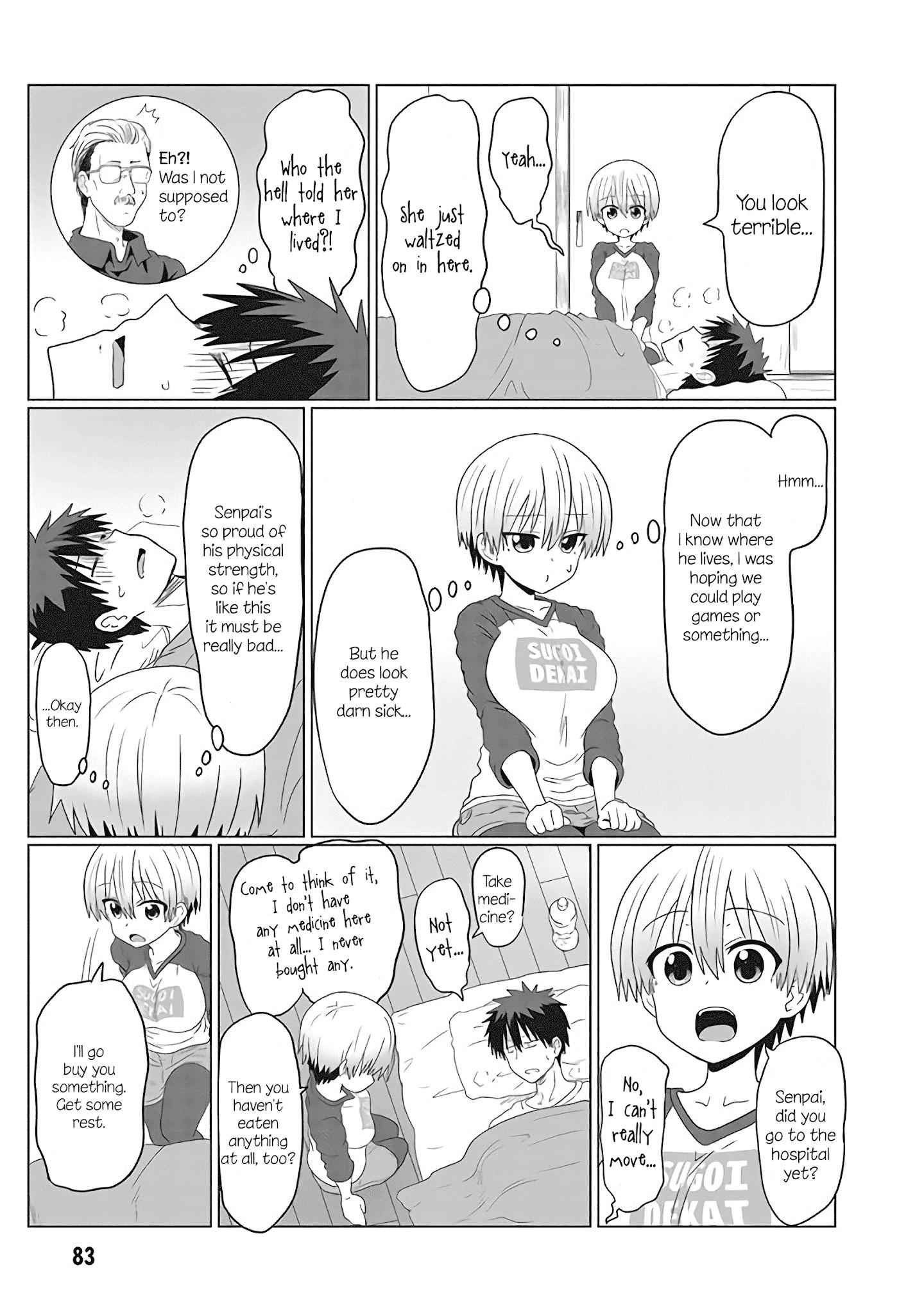 Uzaki-Chan Wa Asobitai! Chapter 8 page 3