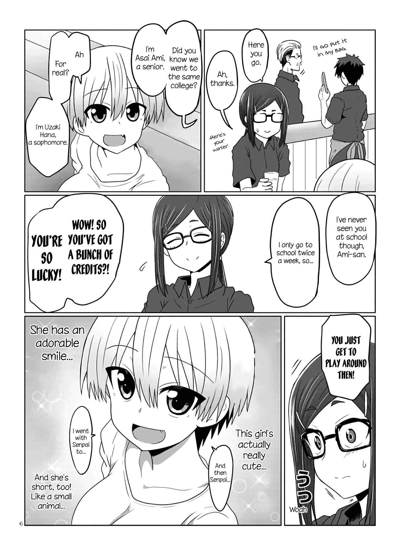 Uzaki-Chan Wa Asobitai! Chapter 7 page 6