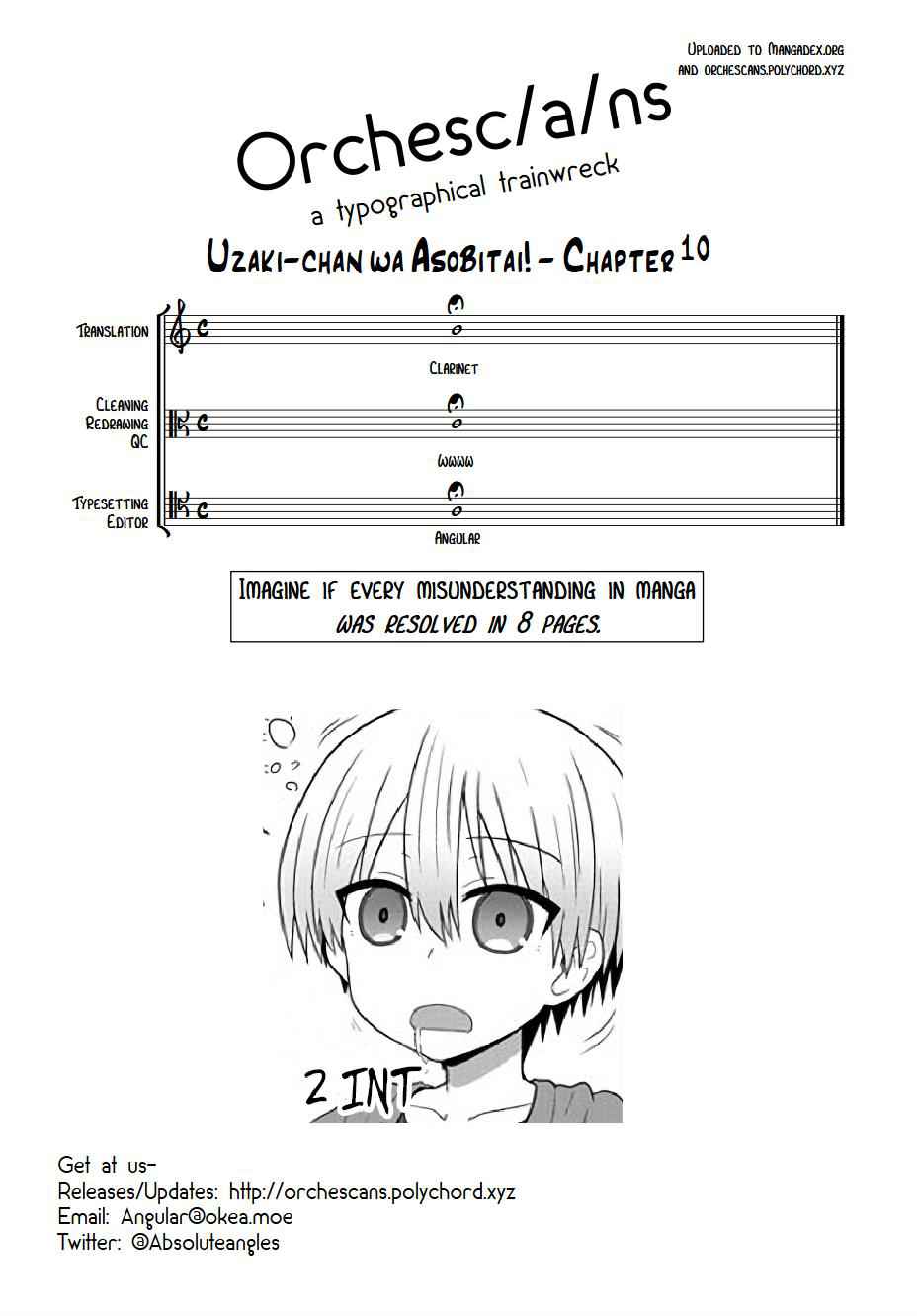 Uzaki-Chan Wa Asobitai! Chapter 10 page 9