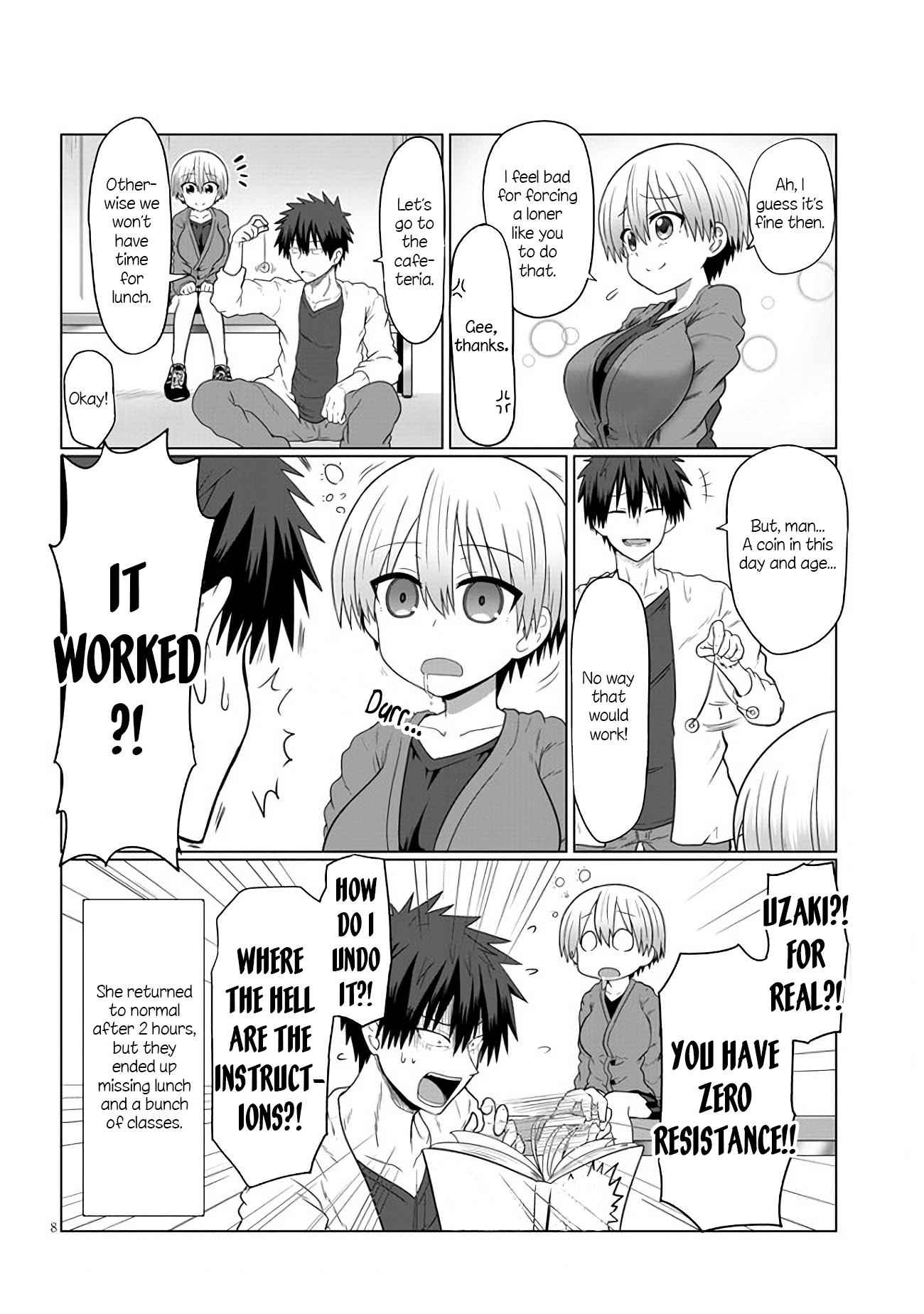 Uzaki-Chan Wa Asobitai! Chapter 10 page 8