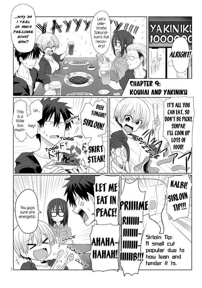 Uzaki-Chan Wa Asobitai! Chapter 9 page 2