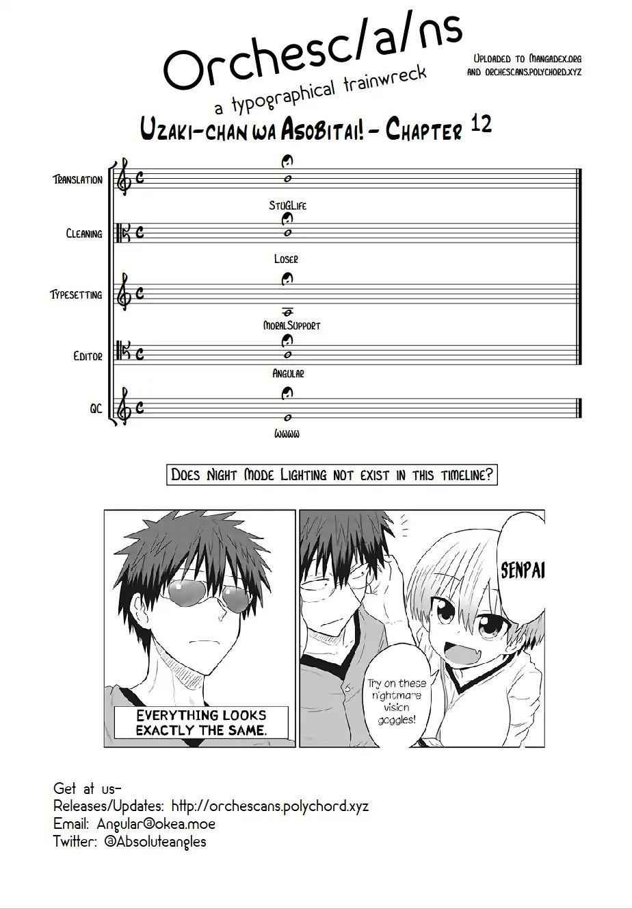 Uzaki-Chan Wa Asobitai! Chapter 12 page 10