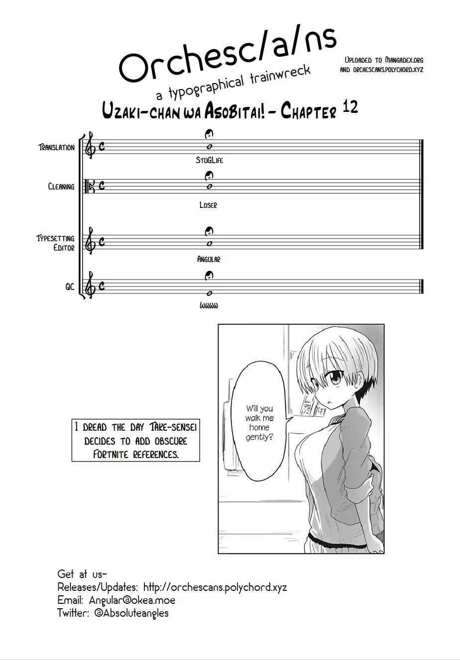 Uzaki-Chan Wa Asobitai! Chapter 13 page 10