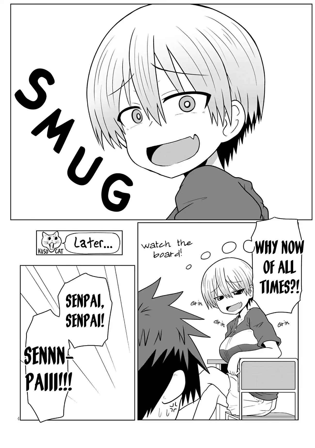 Uzaki-Chan Wa Asobitai! Chapter 14 page 4