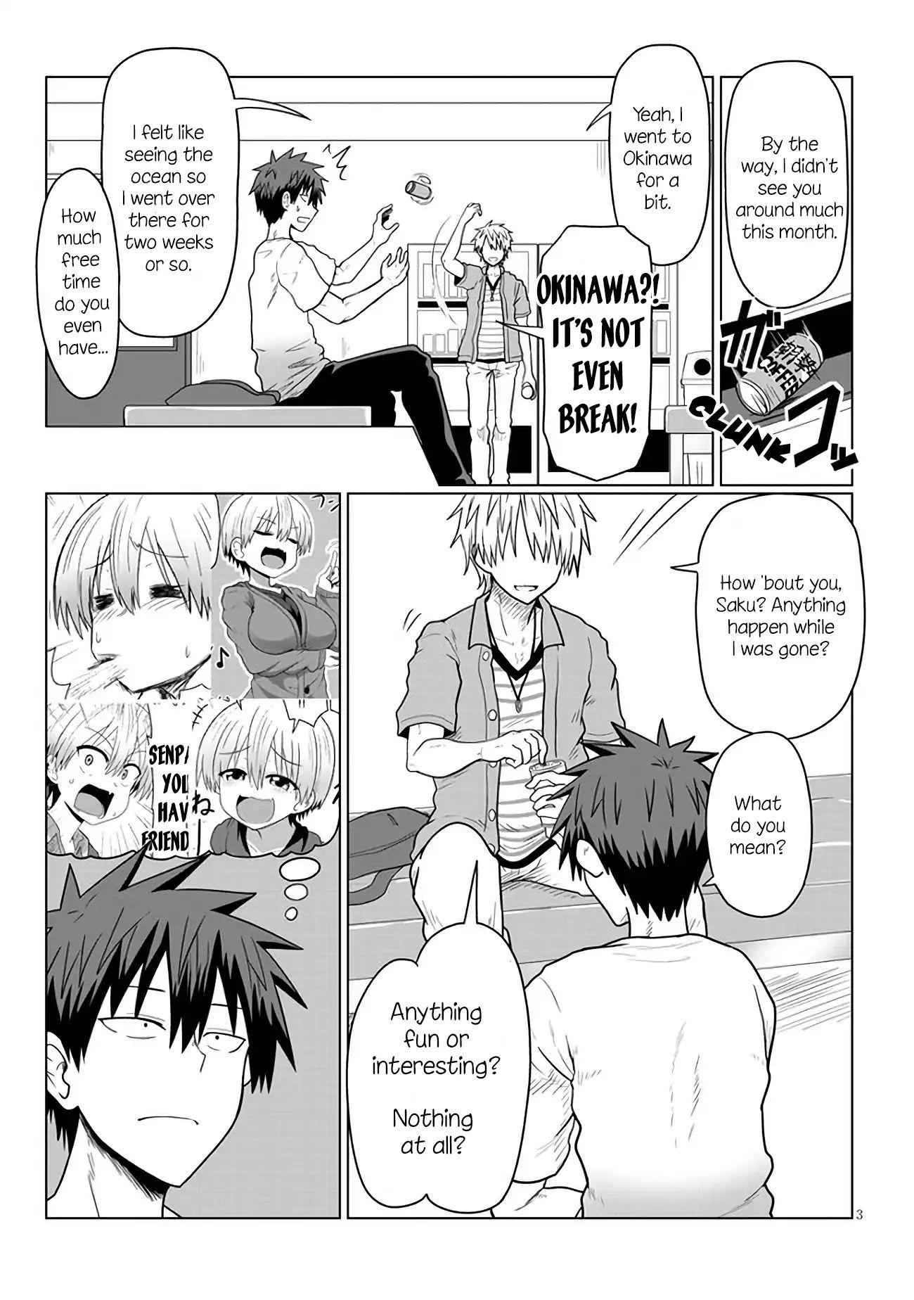 Uzaki-Chan Wa Asobitai! Chapter 15 page 3