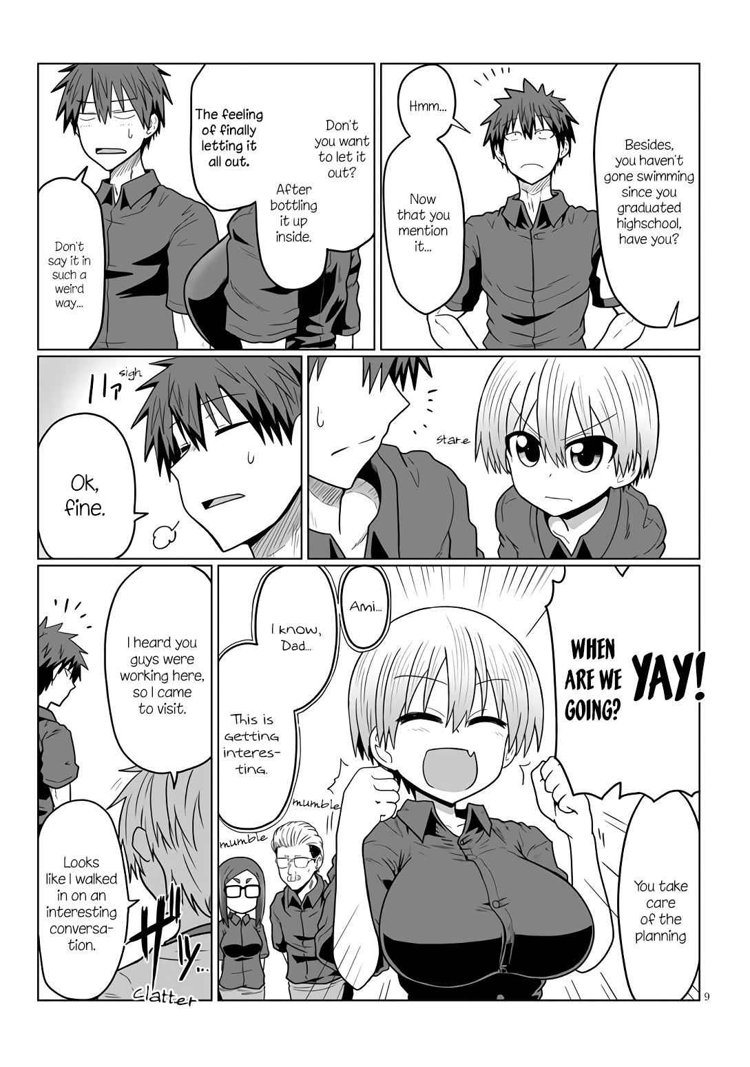 Uzaki-Chan Wa Asobitai! Chapter 18 page 9