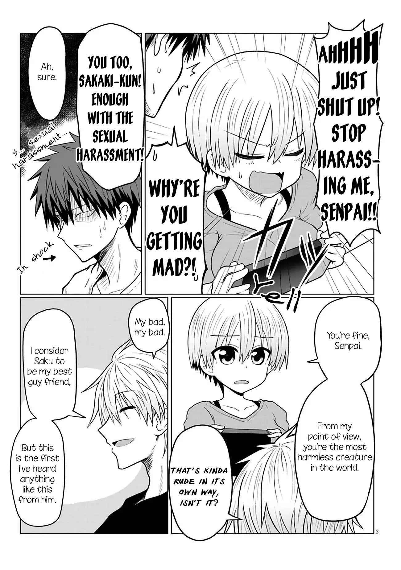 Uzaki-Chan Wa Asobitai! Chapter 16 page 3