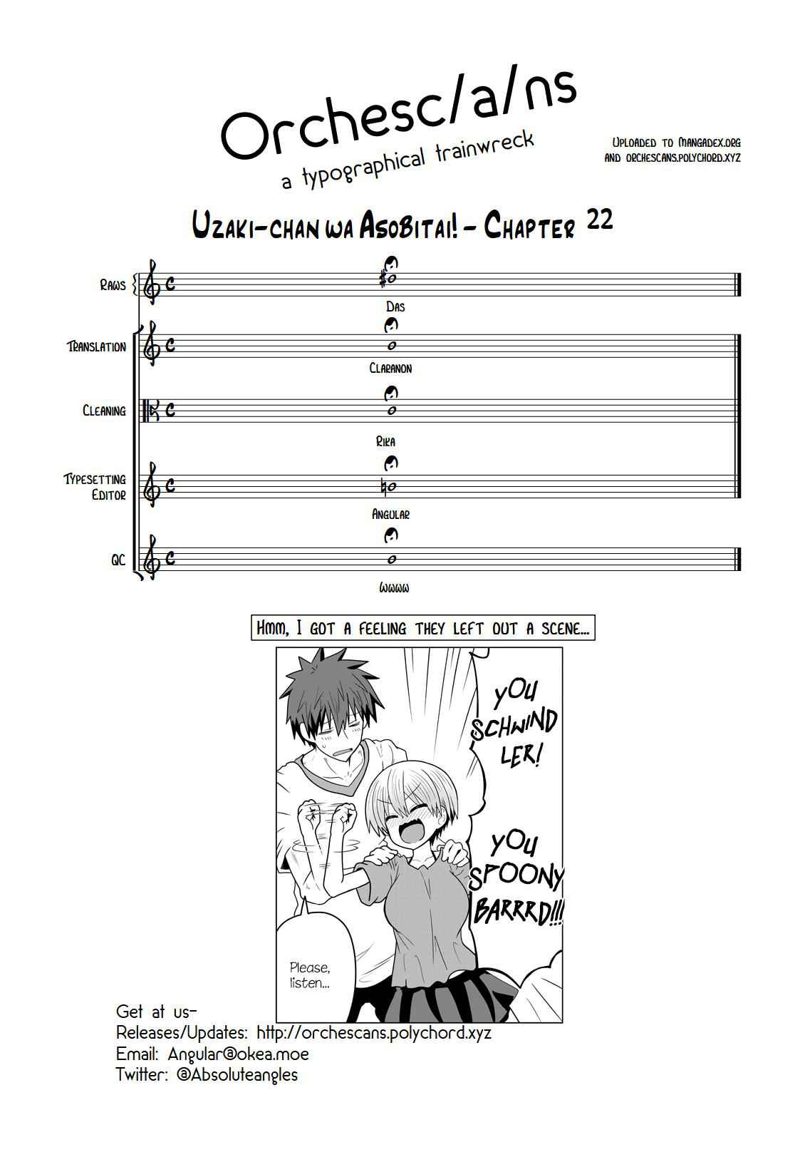 Uzaki-Chan Wa Asobitai! Chapter 22 page 13
