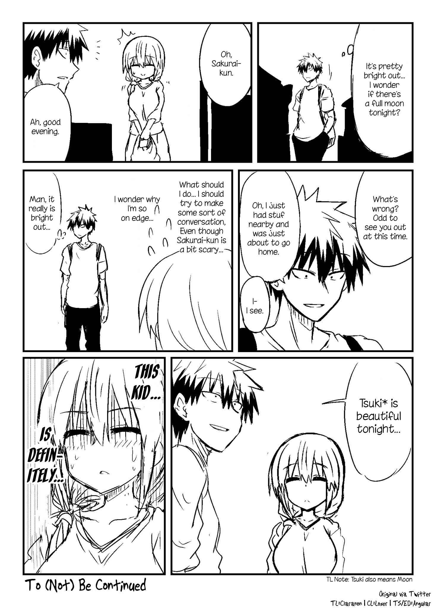Uzaki-Chan Wa Asobitai! Chapter 24.1 page 1