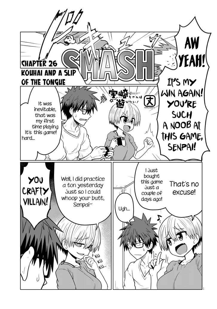 Uzaki-Chan Wa Asobitai! Chapter 26 page 1