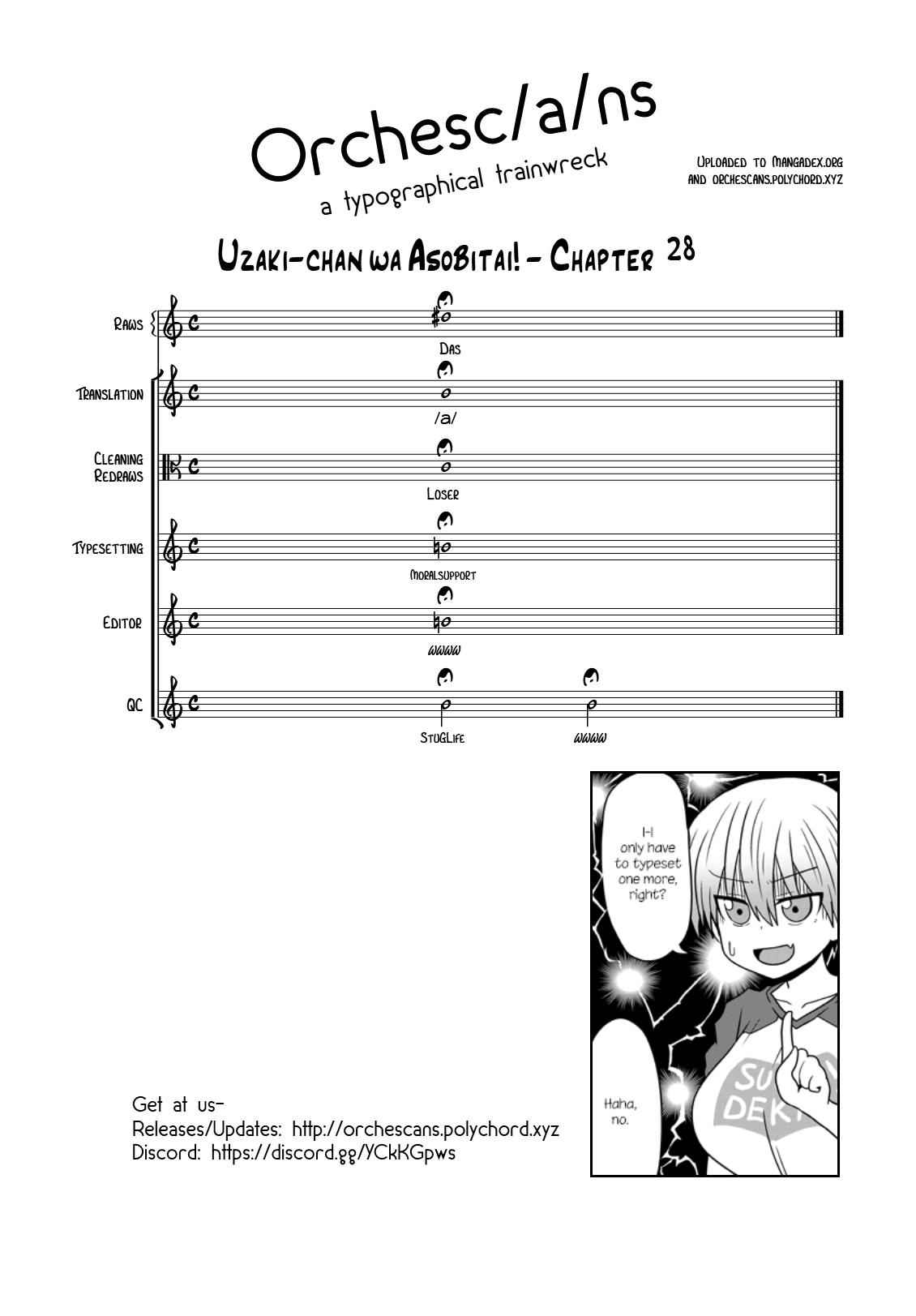 Uzaki-Chan Wa Asobitai! Chapter 28 page 13