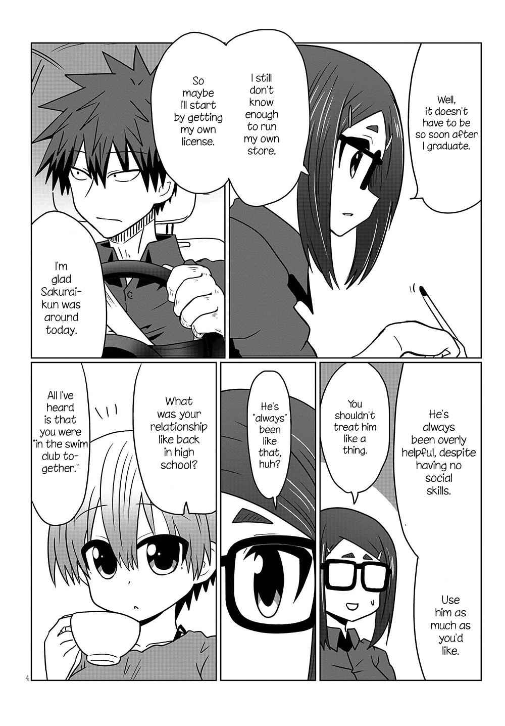 Uzaki-Chan Wa Asobitai! Chapter 30 page 4