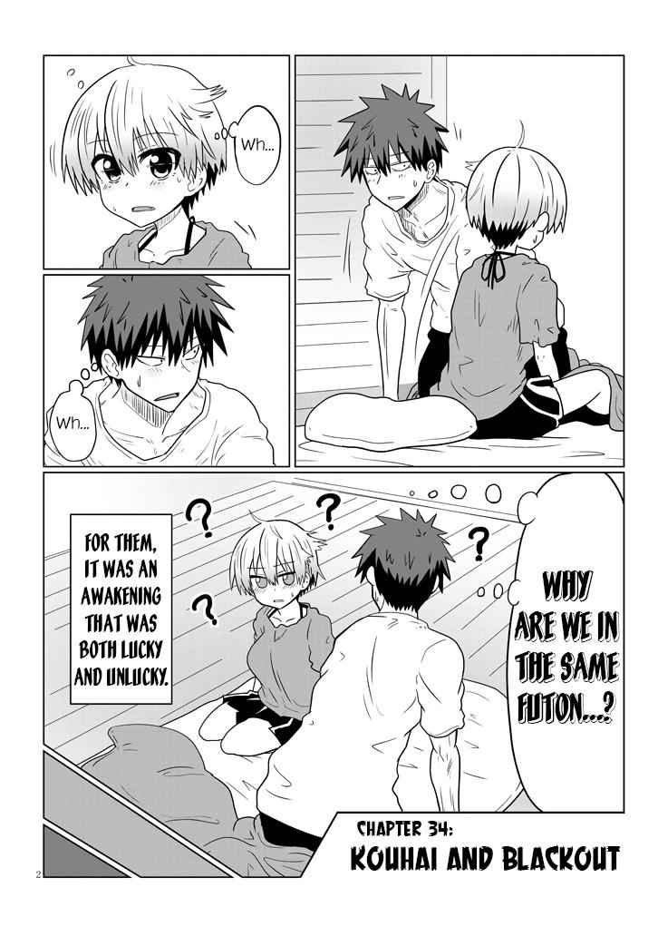 Uzaki-Chan Wa Asobitai! Chapter 34 page 2