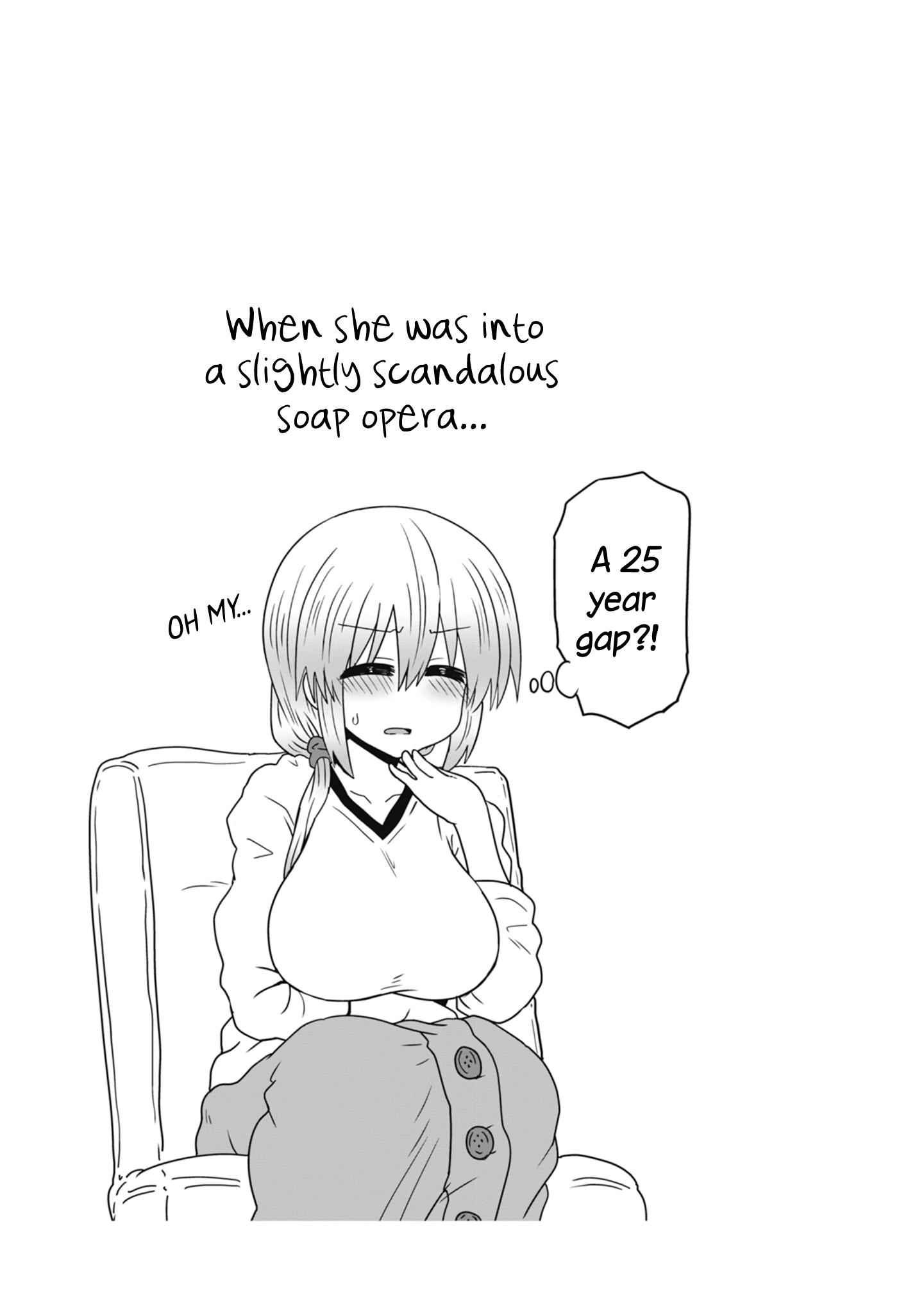 Uzaki-Chan Wa Asobitai! Chapter 33.5 page 1