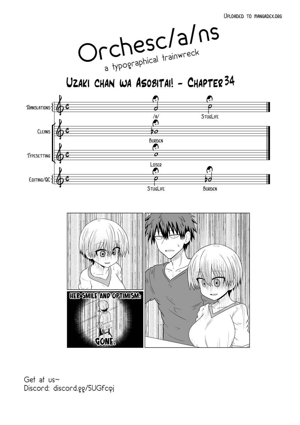Uzaki-Chan Wa Asobitai! Chapter 34 page 13