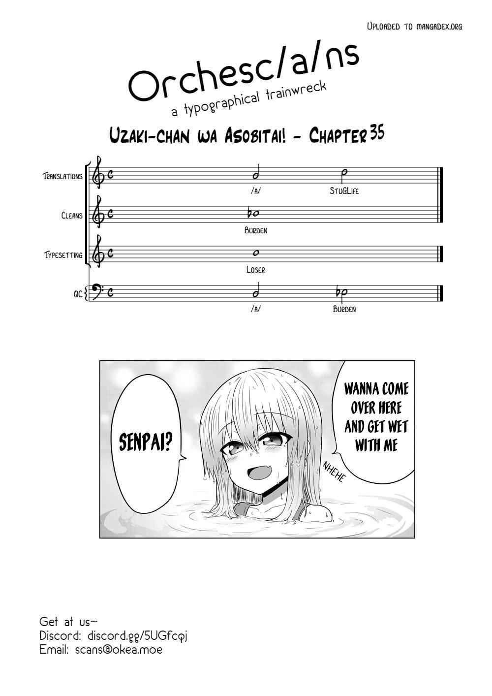 Uzaki-Chan Wa Asobitai! Chapter 35 page 13