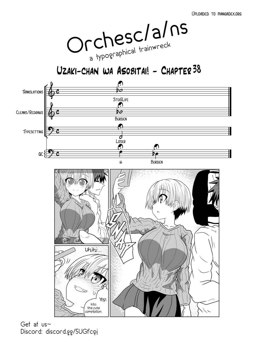 Uzaki-Chan Wa Asobitai! Chapter 38 page 13