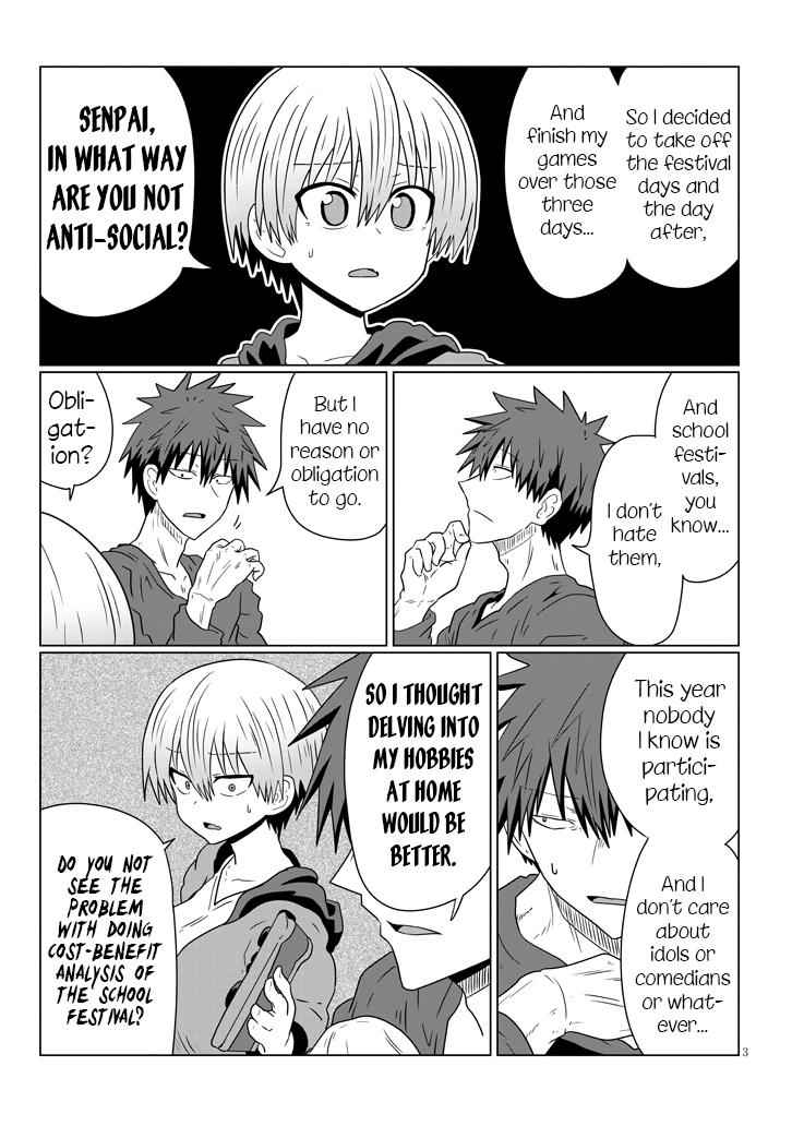 Uzaki-Chan Wa Asobitai! Chapter 40 page 3