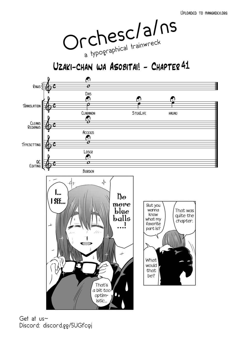 Uzaki-Chan Wa Asobitai! Chapter 41 page 17