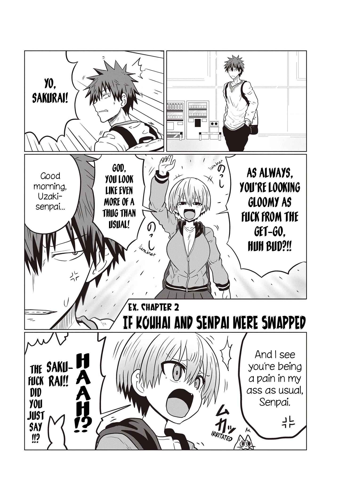 Uzaki-Chan Wa Asobitai! Chapter 42.5 page 15