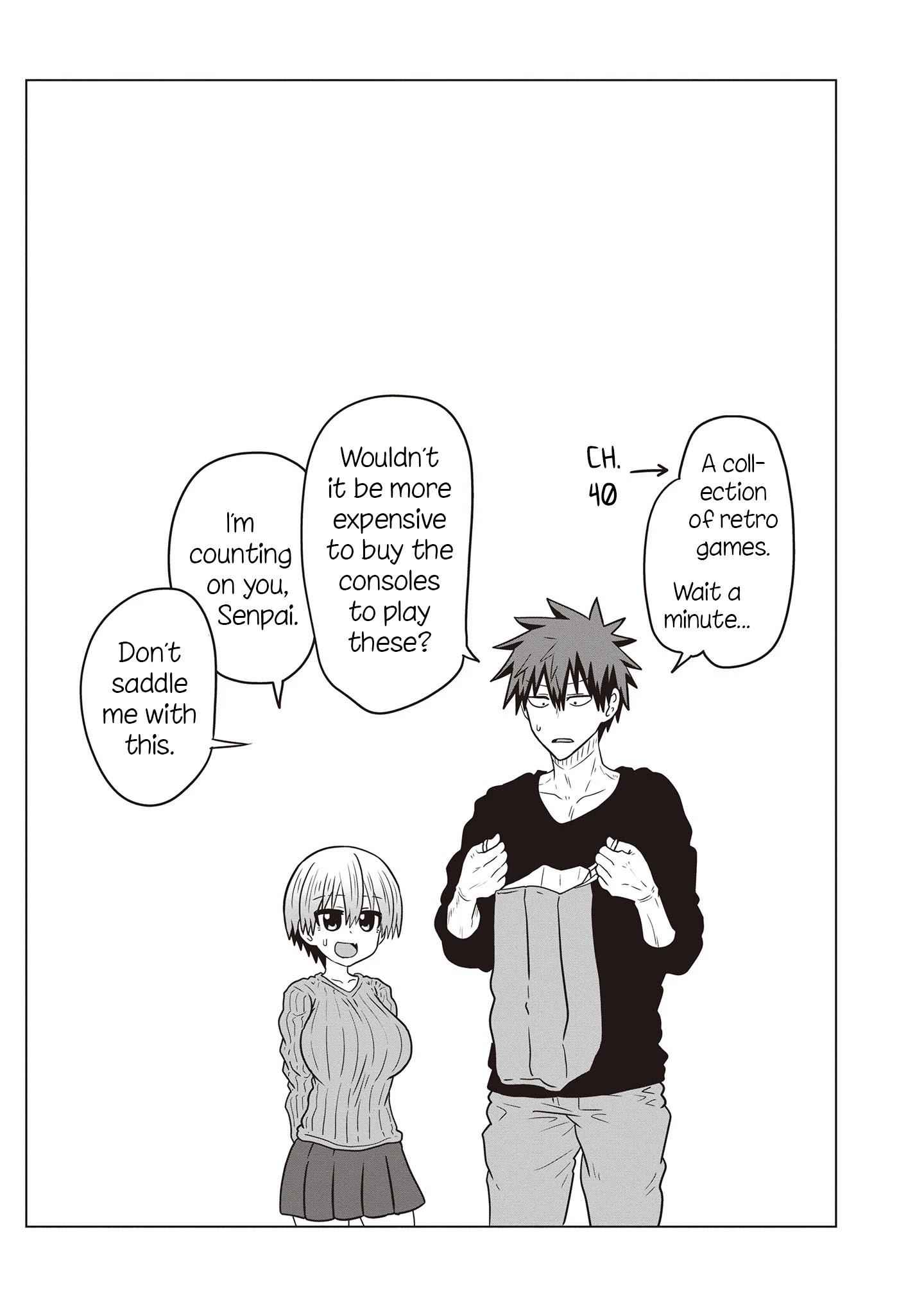 Uzaki-Chan Wa Asobitai! Chapter 42.5 page 9