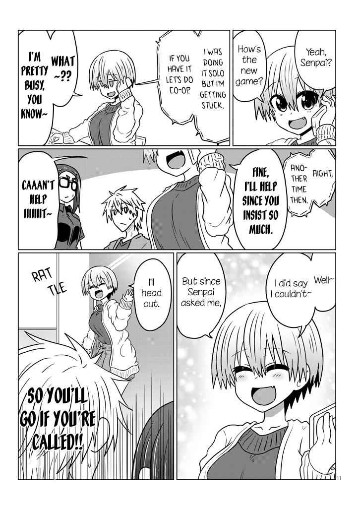 Uzaki-Chan Wa Asobitai! Chapter 43 page 11