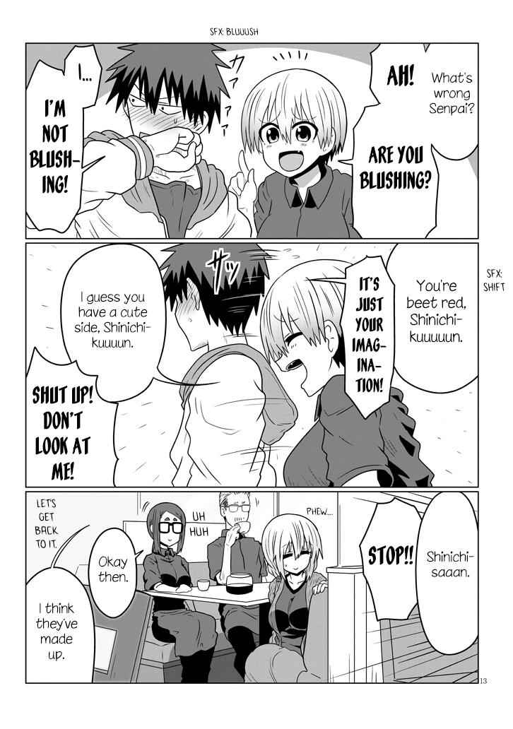 Uzaki-Chan Wa Asobitai! Chapter 46 page 13