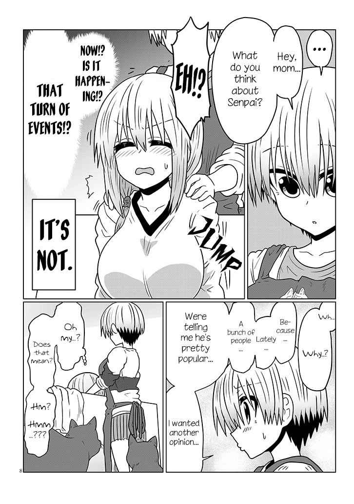 Uzaki-Chan Wa Asobitai! Chapter 45 page 8
