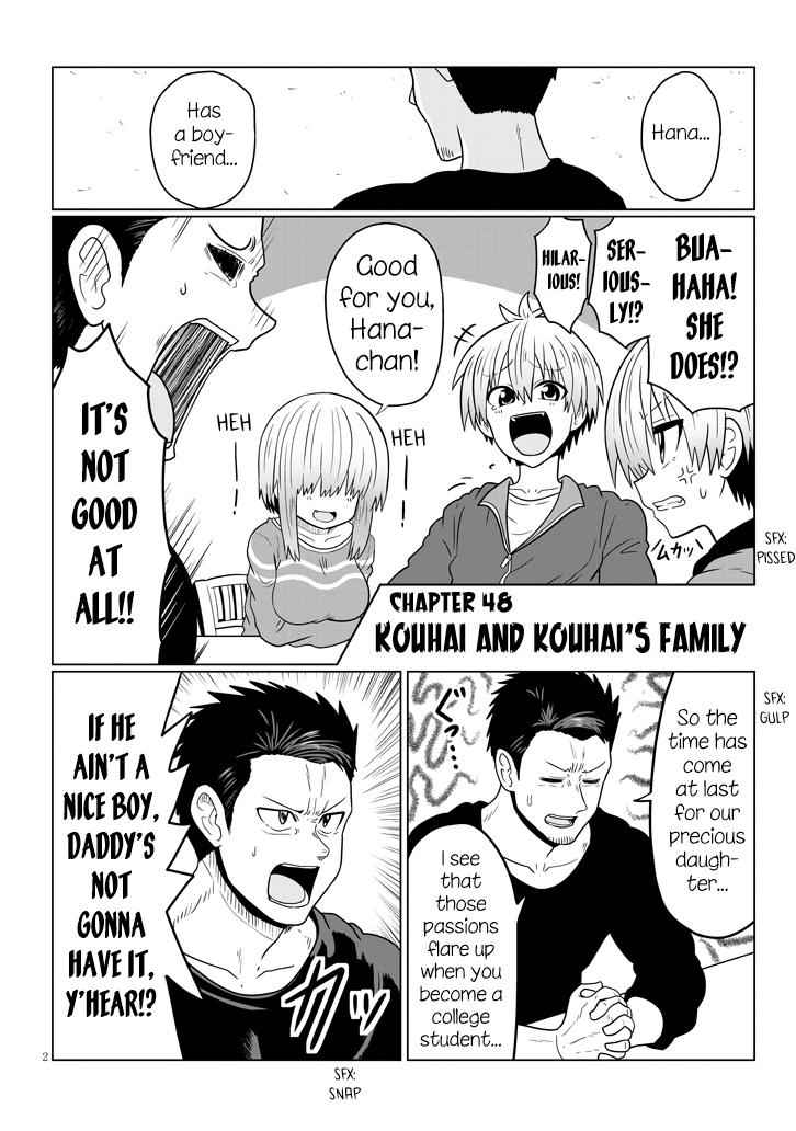 Uzaki-Chan Wa Asobitai! Chapter 48 page 2