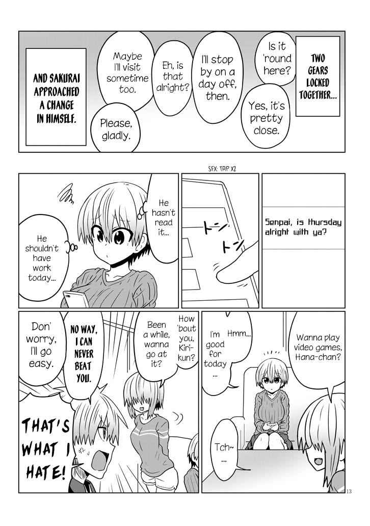 Uzaki-Chan Wa Asobitai! Chapter 49 page 13