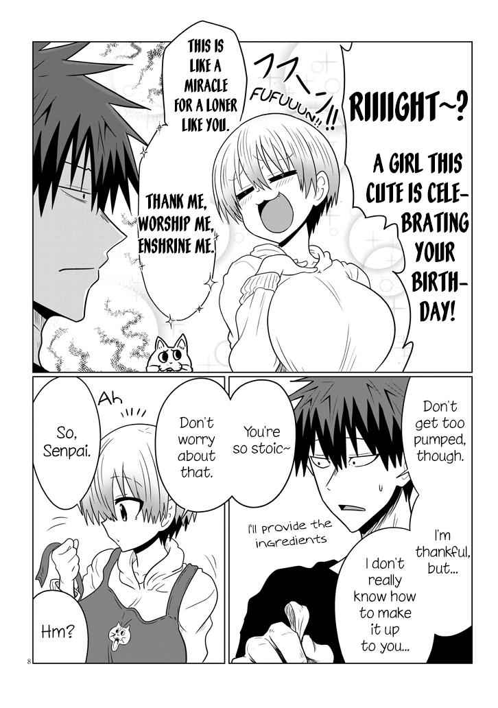 Uzaki-Chan Wa Asobitai! Chapter 51 page 8