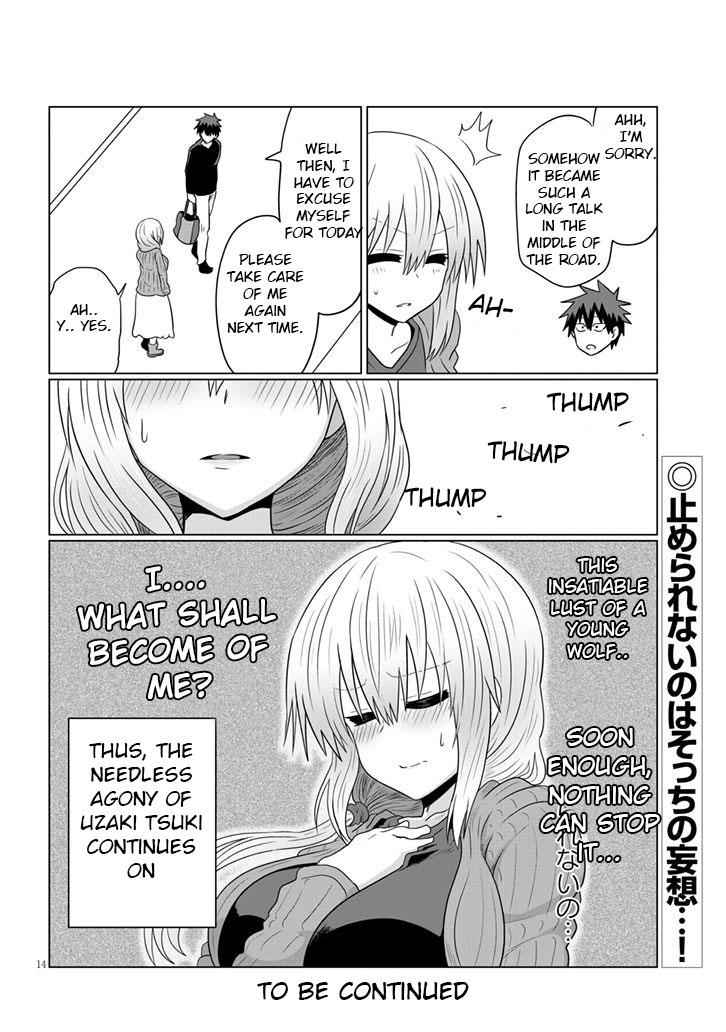 Uzaki-Chan Wa Asobitai! Chapter 50 page 15