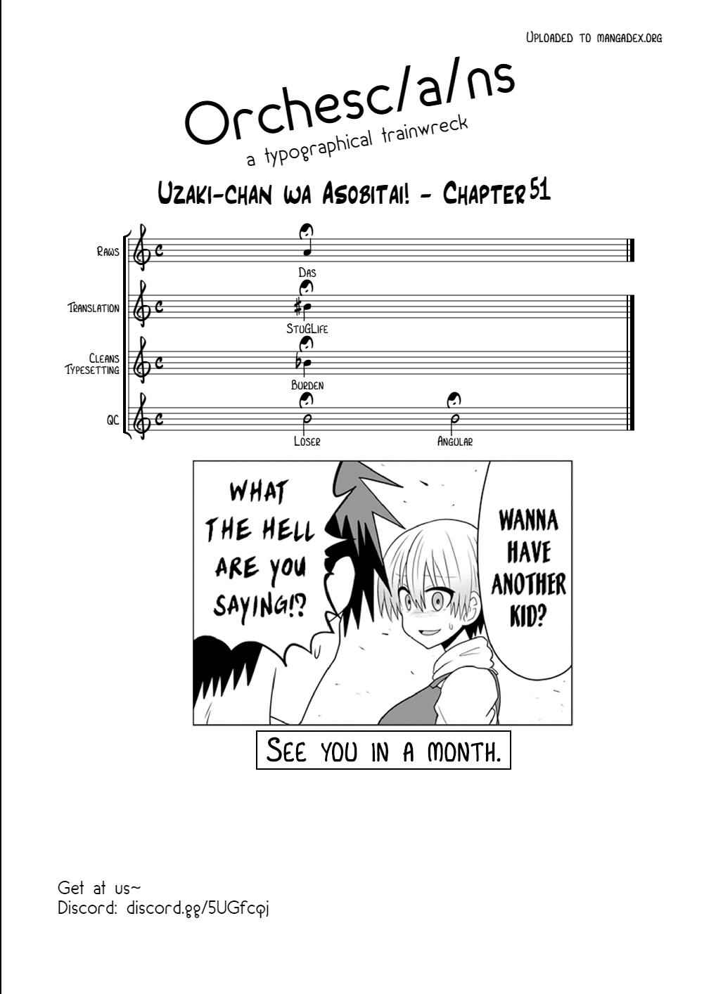 Uzaki-Chan Wa Asobitai! Chapter 51 page 15