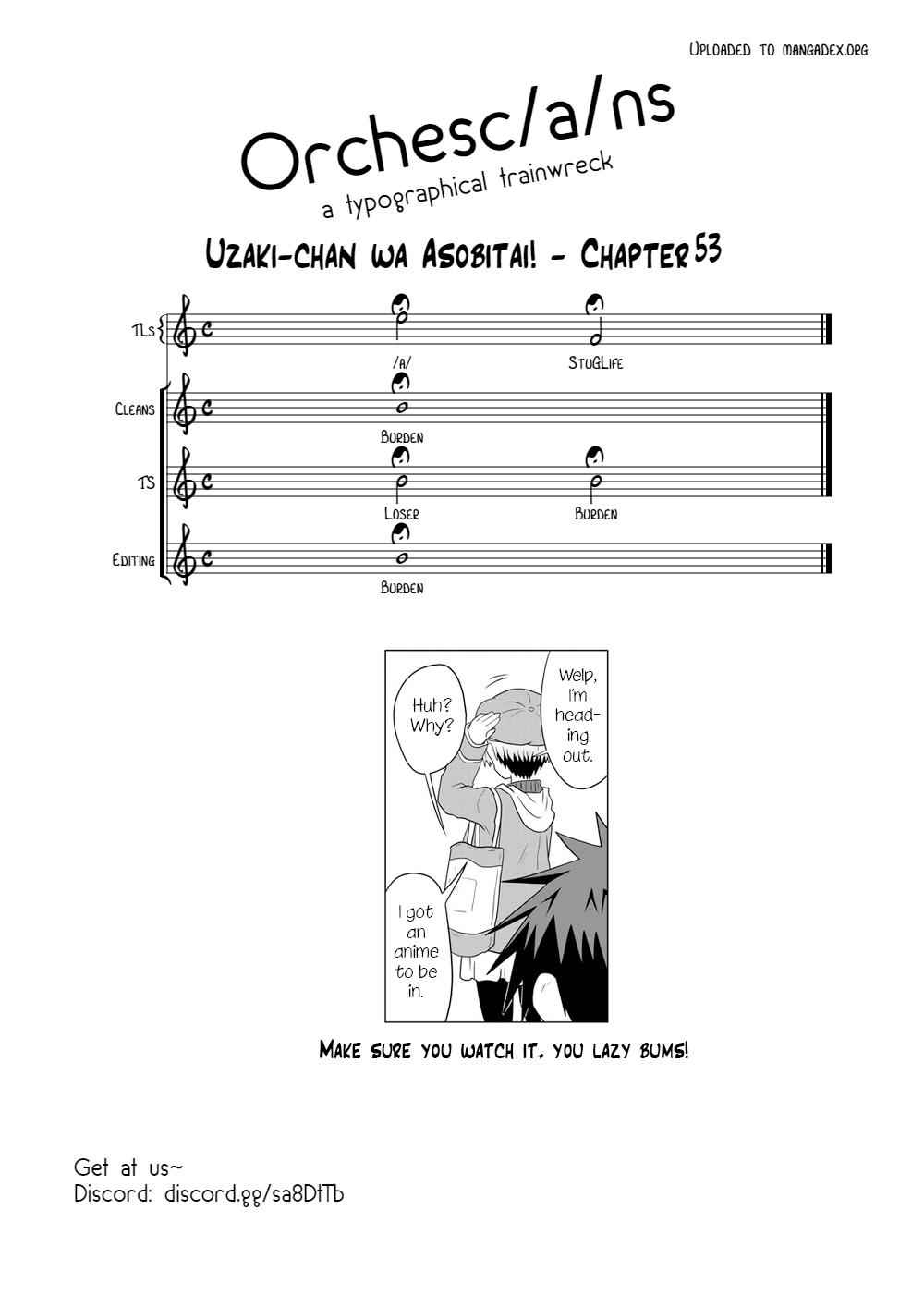 Uzaki-Chan Wa Asobitai! Chapter 53 page 13