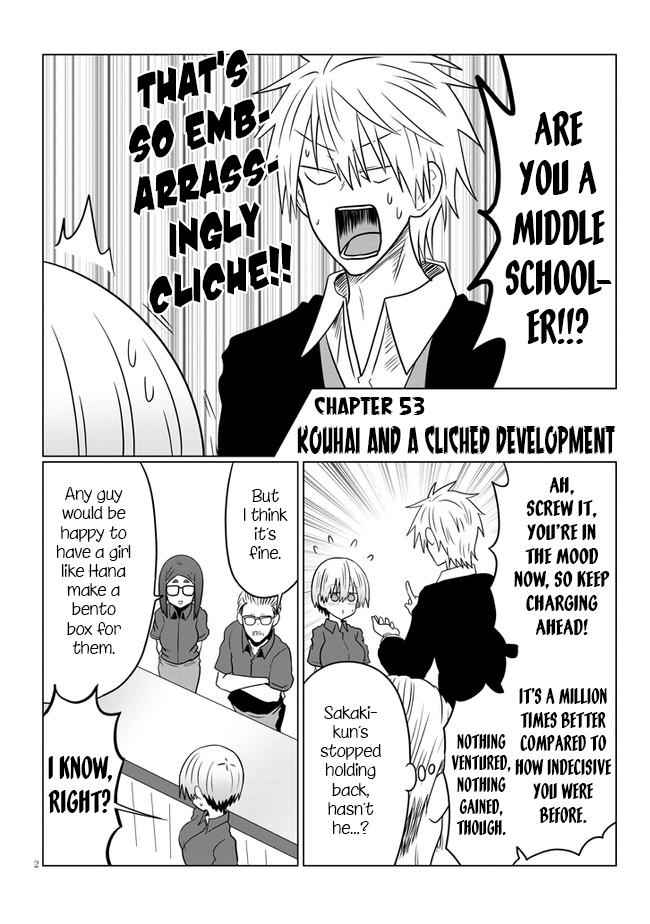Uzaki-Chan Wa Asobitai! Chapter 53 page 2