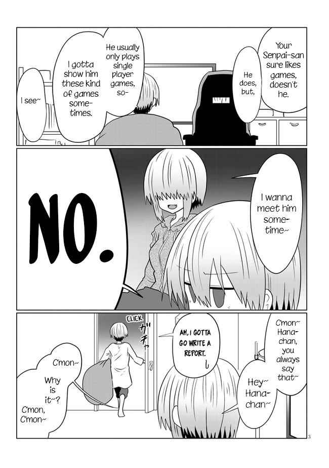 Uzaki-Chan Wa Asobitai! Chapter 54 page 3