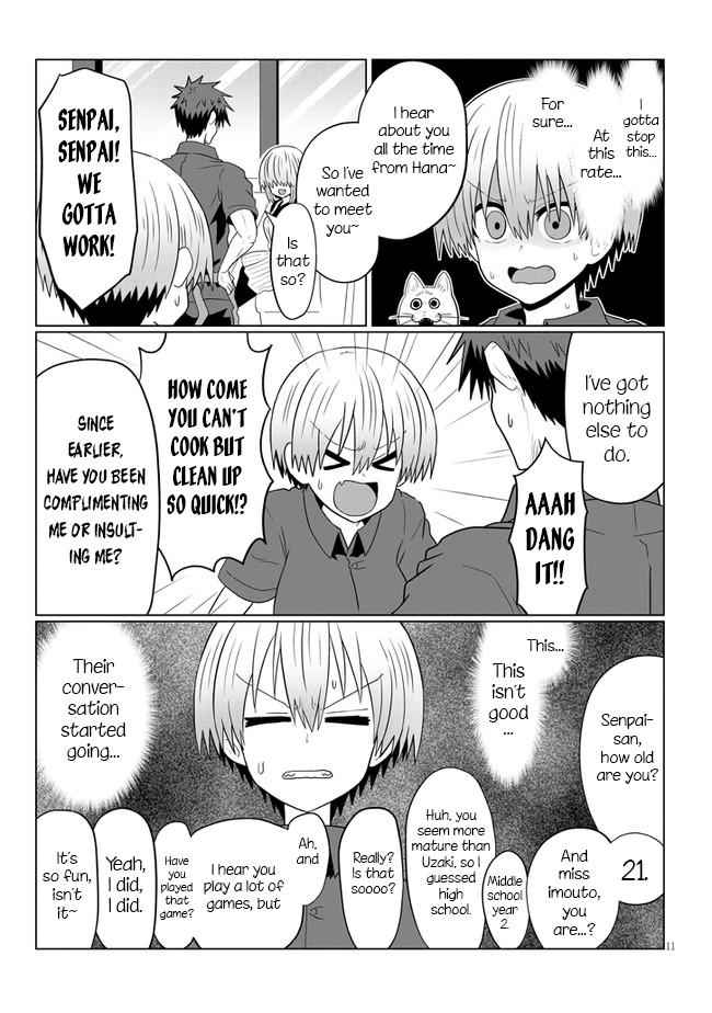 Uzaki-Chan Wa Asobitai! Chapter 54 page 11