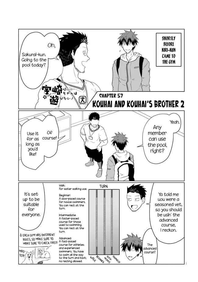 Uzaki-Chan Wa Asobitai! Chapter 57 page 1