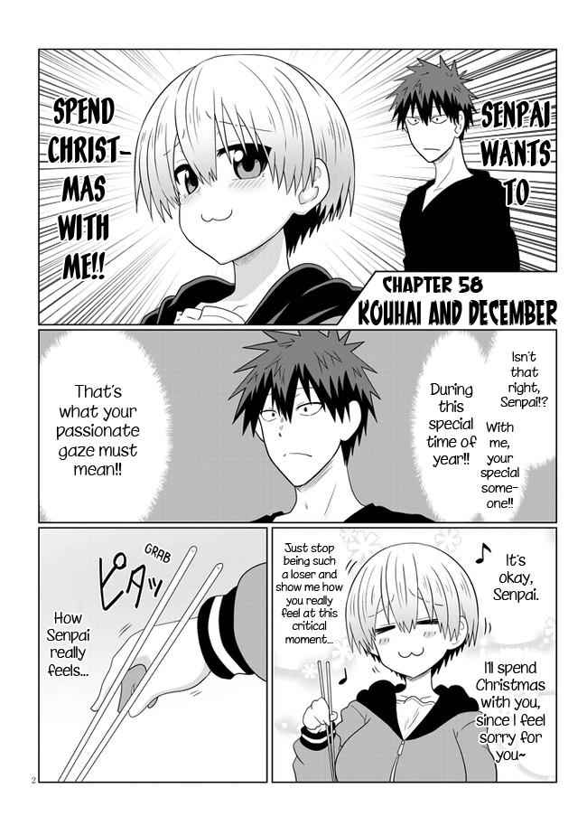 Uzaki-Chan Wa Asobitai! Chapter 58 page 2