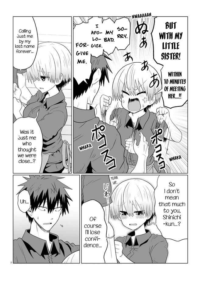 Uzaki-Chan Wa Asobitai! Chapter 55 page 8