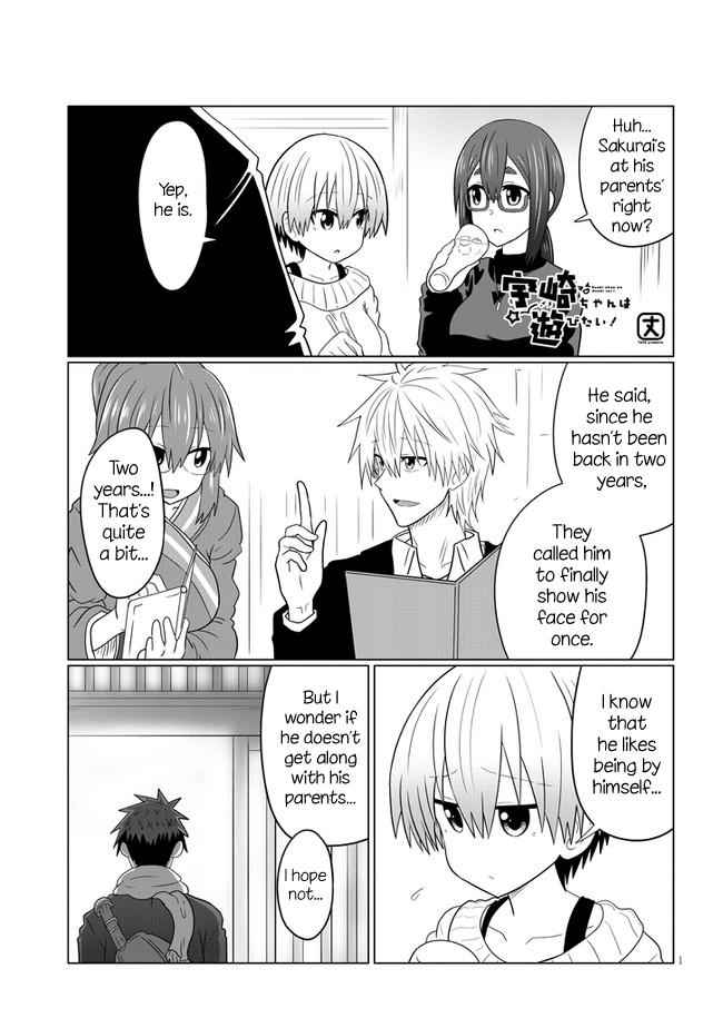 Uzaki-Chan Wa Asobitai! Chapter 60 page 1
