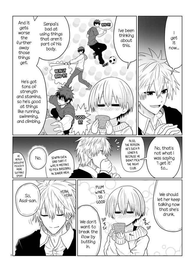 Uzaki-Chan Wa Asobitai! Chapter 61 page 8
